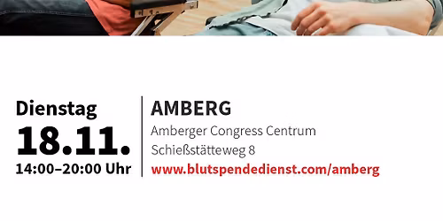 Blutspende in Amberg