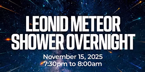 Leonid Meteor Shower Overnight 