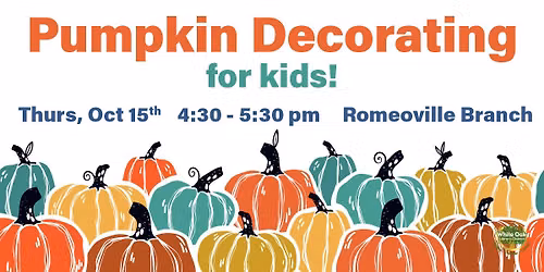 Pumpkin Decorating!