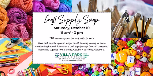 Craft Supply Swap