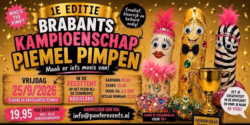 Brabants Kampioenschap Piemel Pimpen [Kermis Kruisland]