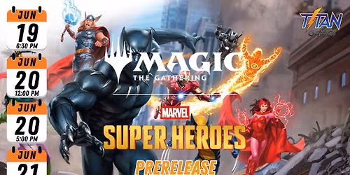MTG Marvel Super Heroes 2-Headed Prerelease