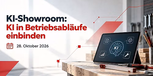 KI-Showroom: KI  in Betriebsabl\u00e4ufe einbinden