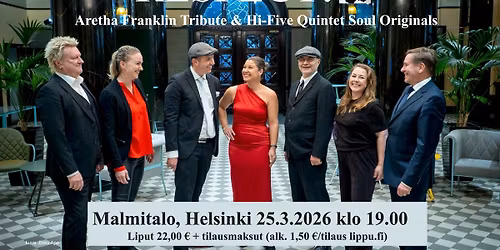 RESPECT! Aretha Franklin Tribute & Hi-Five Quintet Soul Originals