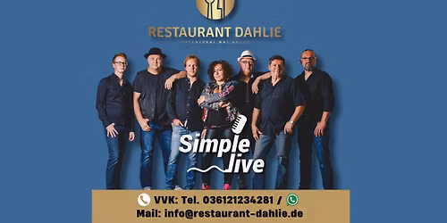 SimpleLive @ Restaurant Dahlie - Erfurt