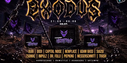 Veszett Rave presents: EXODUS