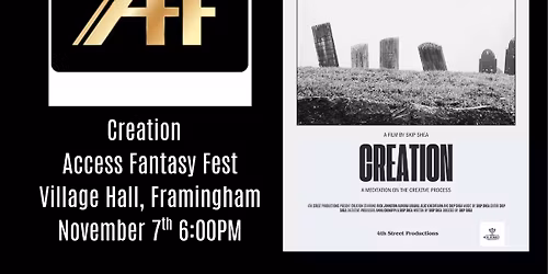 CREATION at the Access Film Festival