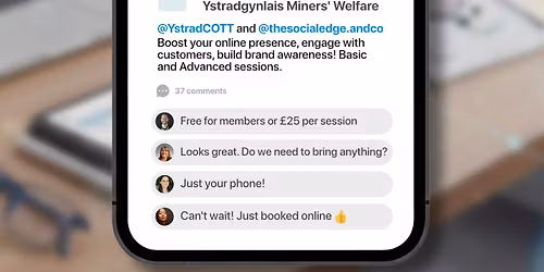 Business Social Media Training (Basics)