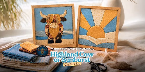 Make Your Own Kinusaiga Highland Cow or Sunburst