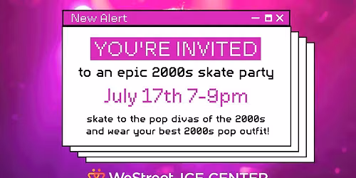 Y2K Skate Night at WeStreet Ice Center