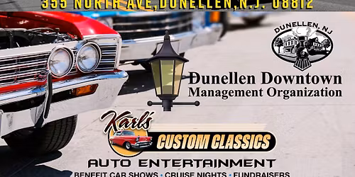 3rd Annual Spring Dunellen Downtown Car Show