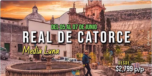 \ud83c\udfdcREAL DE CATORCE\ud83c\udf35MEDIA LUNA\ud83d\udca6