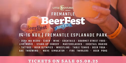 Fremantle BeerFest 2025 presented by Little Creatures