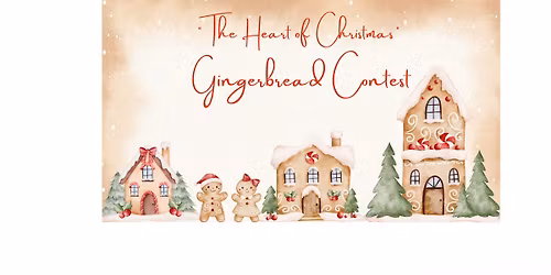 Spring City Christmas at the Depot Gingerbread Contest 