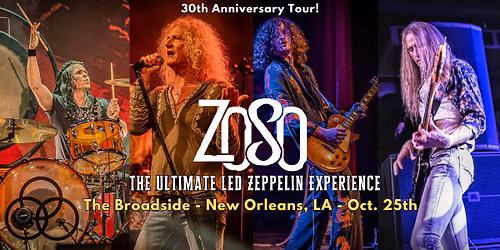 Zoso: The Ultimate Led Zeppelin Experience, Live at The Broadside