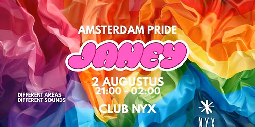 Janey - Amsterdam (PRIDE)