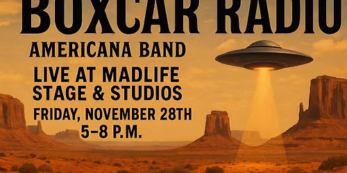 Boxcar Radio live at Madlife Stage & Studios