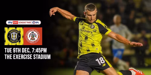 Harrogate Town vs Accrington Stanley