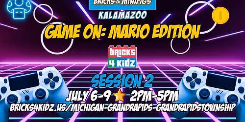 Game On: Super Mario Edition Summer Camp (Session 2)