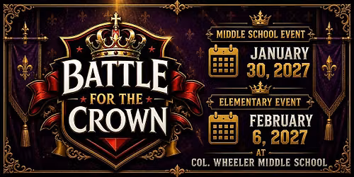 Battle For The Crown - Middle School