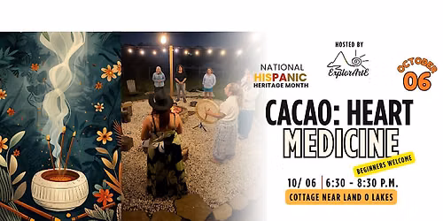 Heart Medicine : A Ceremonial Cacao Circle | Ra\u00edces que Viajan