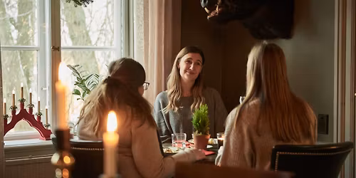 En lantlig julbordslunch