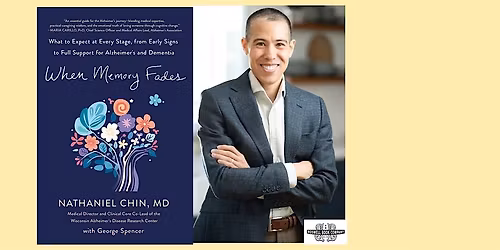 Nathaniel Chin, author of WHEN MEMORY FADES - a Boswell event