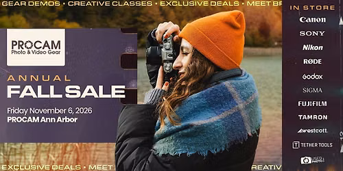 Annual Fall Sale - PROCAM Ann Arbor