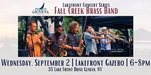 Lakefront Concert Series: Fall Creek Brass Band