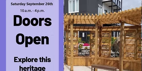 Doors Open Sault Ste. Marie - Wawanosh Monument and Memorial Project