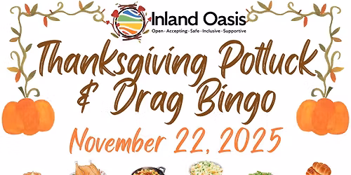 Thanksgiving Potluck & Drag Bingo
