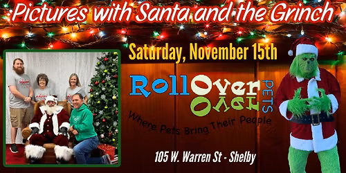 Photos with Santa & the Grinch