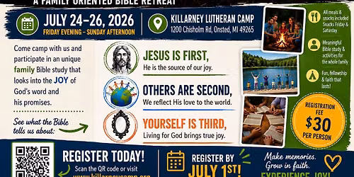 JOY Family Weekend Retreat