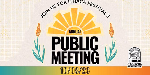 Ithaca Festival Public Meeting
