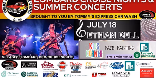 Ethan Bell at Lombard Cruise Nights & Summer Concerts