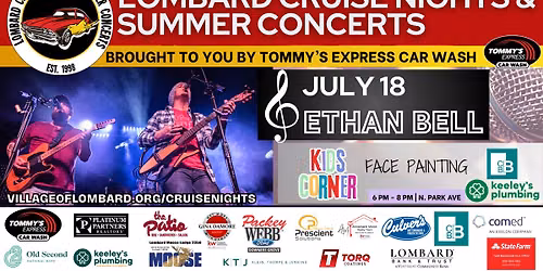 Ethan Bell at Lombard Cruise Nights & Summer Concerts