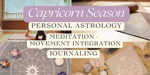 Capricorn Season Ritual\u2651