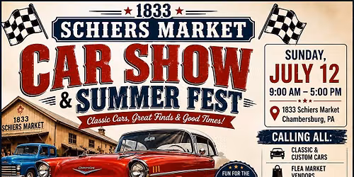 1833 Schiers Market Car Show & Summer Fest