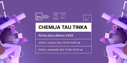 Atvir\u0173 dur\u0173 dienos \u2013 CHEMIJA TAU TINKA 2026!