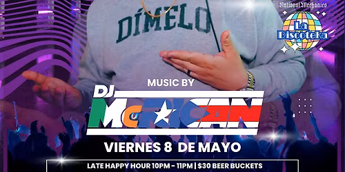 Friday Descontrol with DJ McRican
