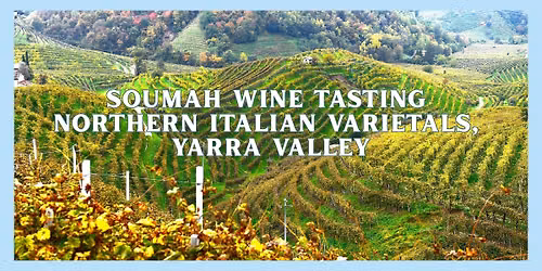 Soumah Wine Tasting: Northern Italian Varietals, Yarra Valley