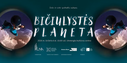 BI\u010cIULYST\u0116S PLANETA \u0161okio ir cirko spektaklis 3\u20135 met\u0173 vaikams | UKMERG\u0116