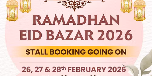 RAMADHAN EID BAZAR 2026
