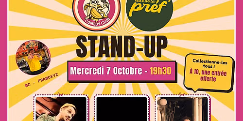 Banane Comedy Club - Edition 10 - Caf\u00e9 de la Pr\u00e9fecture