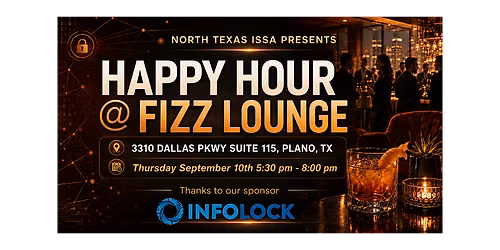 NTXISSA Happy Hour @ Fizz Lounge - September 10, 2026
