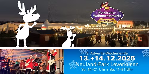 Nordischer Weihnachtsmarkt im Neuland-Park Leverkusen