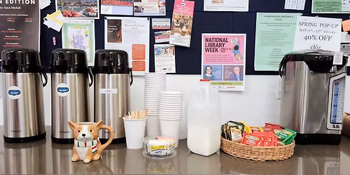 Coffee at the Library