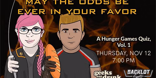 The Hunger Games Trivia with Geeks Who Drink