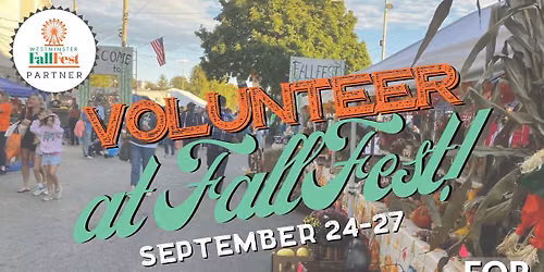 Volunteer at the Westminster FallFest