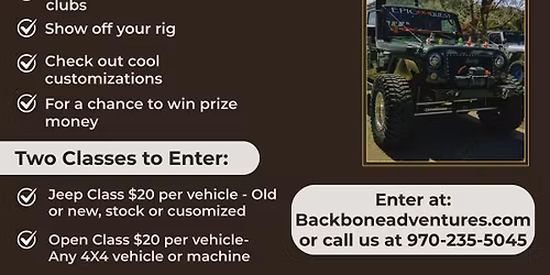 4x4 Duck Race Jeep Show